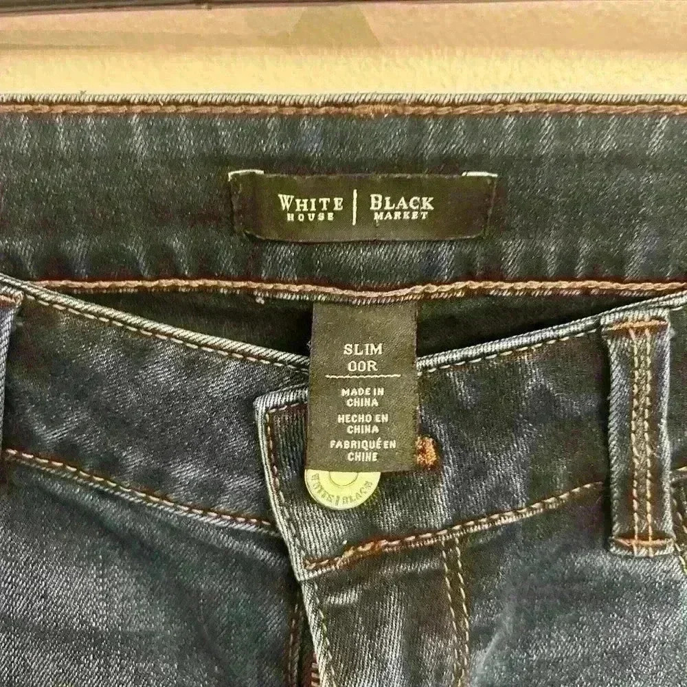 White House black market women's jeans slim 00R